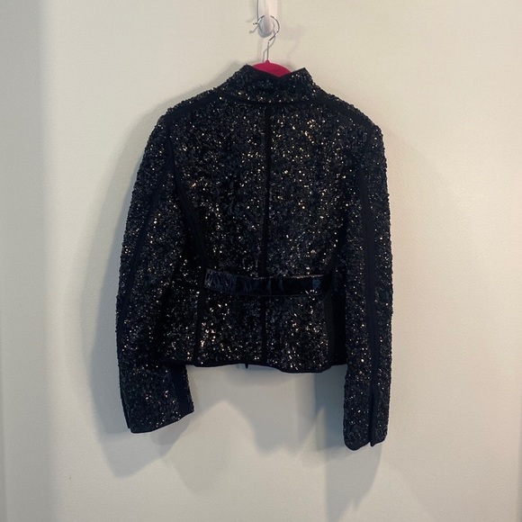 Moschino sequin bow blazer jacket US 8 - Picture 5 of 5